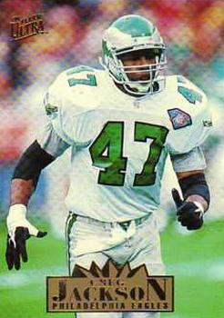Greg Jackson Philadelphia Eagles 1995 Ultra Fleer NFL #249